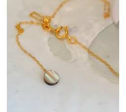 Collier réglable en gold filled 14 carats pour Perle Tahiti