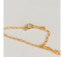 Douceur du Jour - Collier Or Laminé 14K et Perles d'Eau Douce