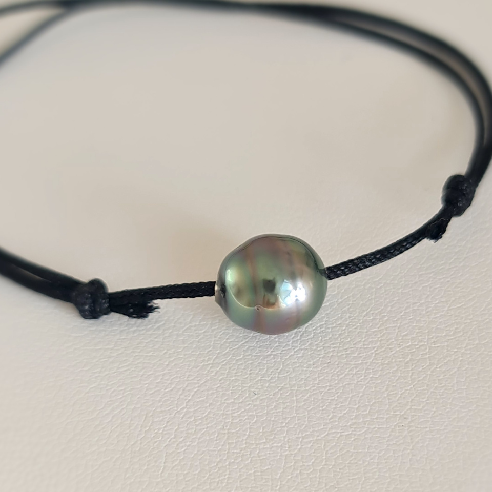 Vaiana - Bracelet Véritable Perle de Tahiti