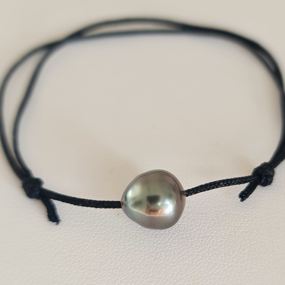 Vaiana - Bracelet Véritable Perle de Tahiti