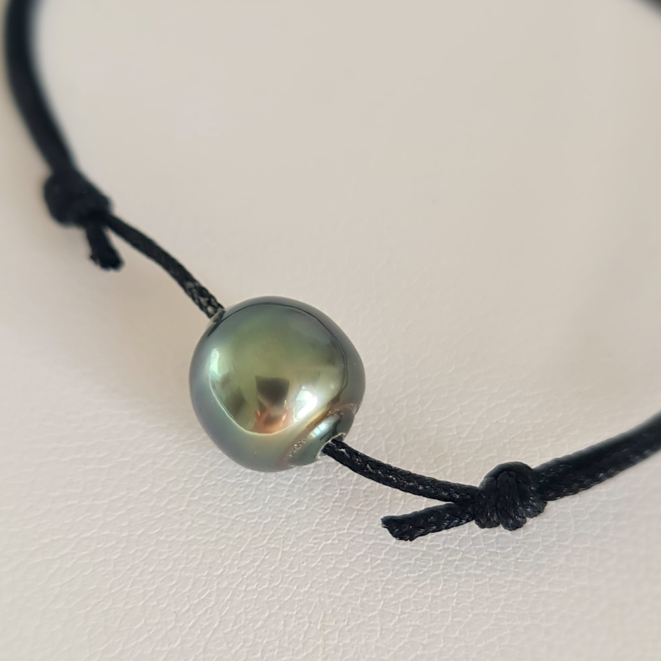 Vaiana - Bracelet Véritable Perle de Tahiti