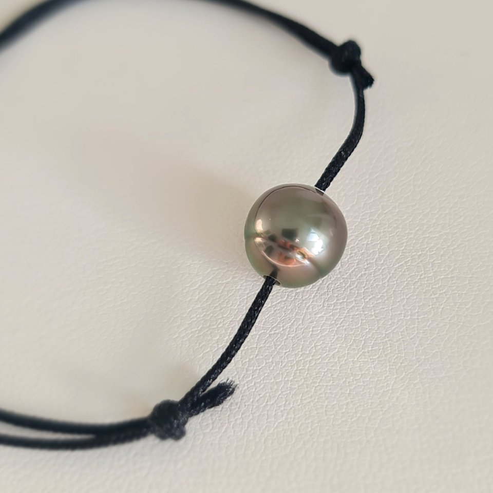 Vaiana - Bracelet Véritable Perle de Tahiti